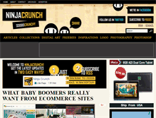 Tablet Screenshot of ninjacrunch.com